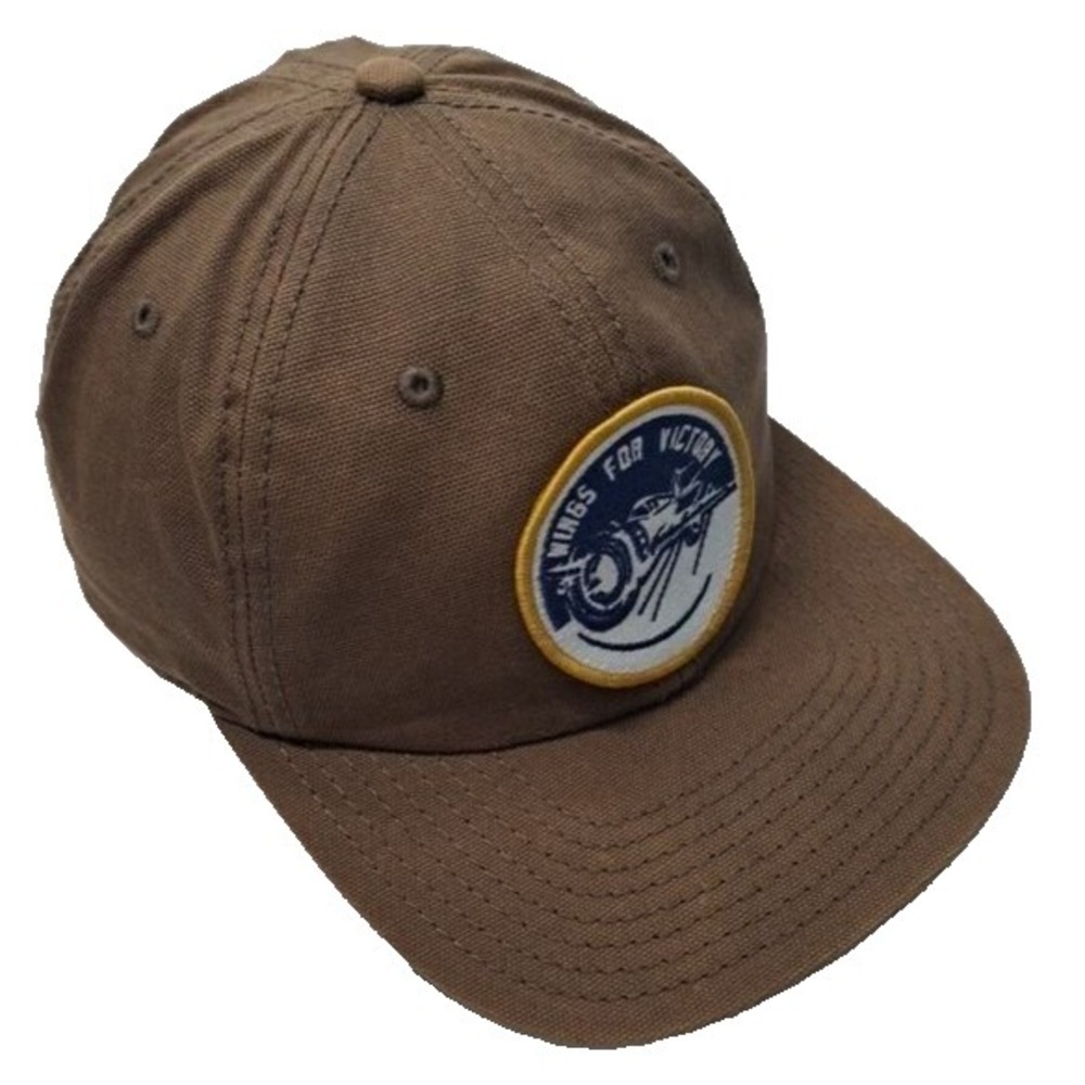 Call Of Duty WINGS FOR VICTORY Cap Hat Video Gaming Patch Brown Snapback‎